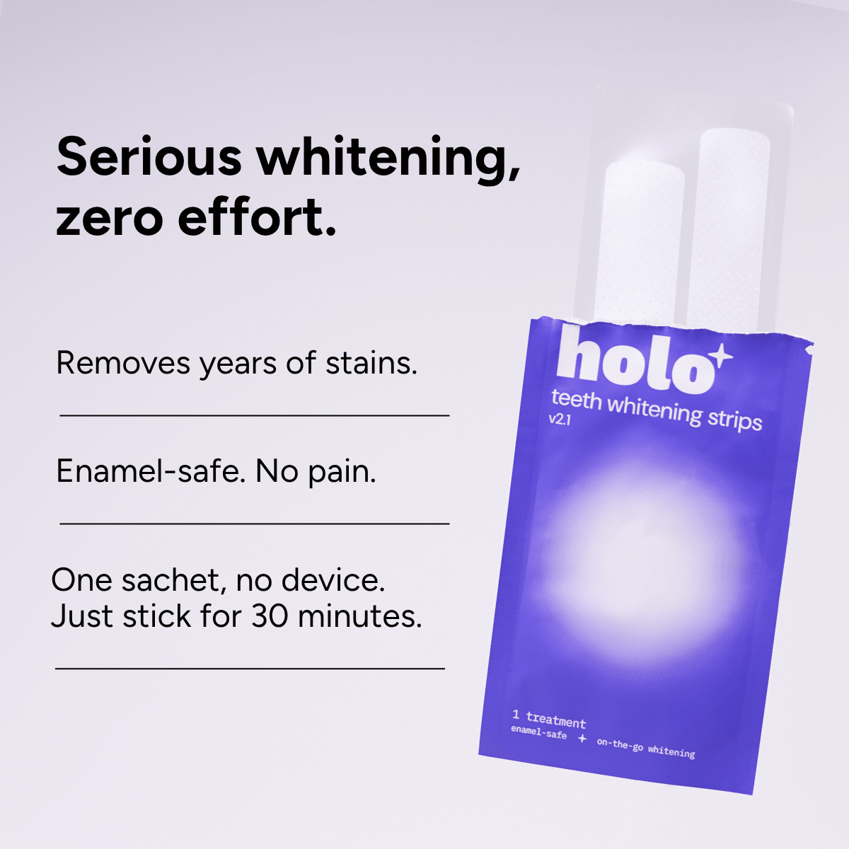 Holo Teeth Whitening Strips v2.1